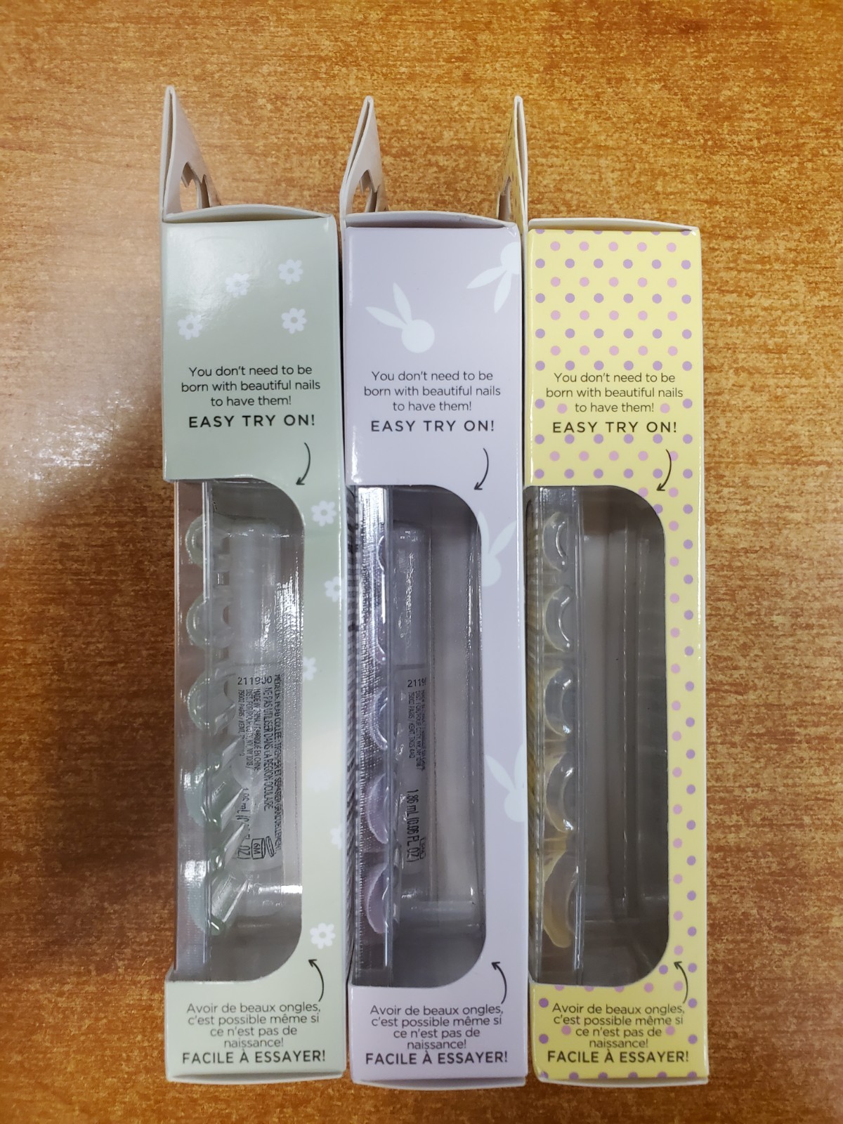 3Pk: Sally Hansen Perfect Mani Press On Nails Hersheys x Easter ASSORTED 1E-3259