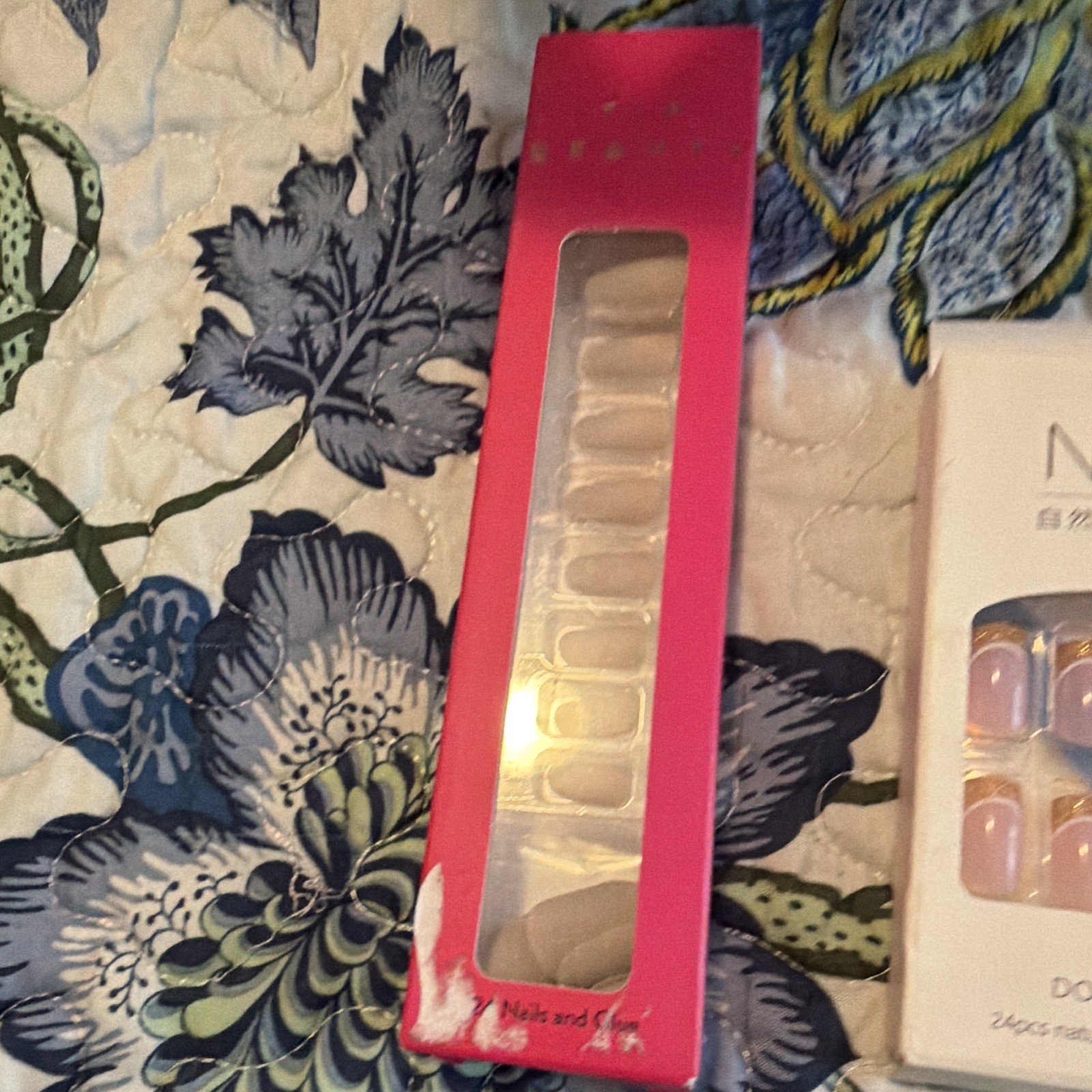 KISS imPRESS Glam Fantasy L.A. Colors Press-On Nails Lot Short Square French