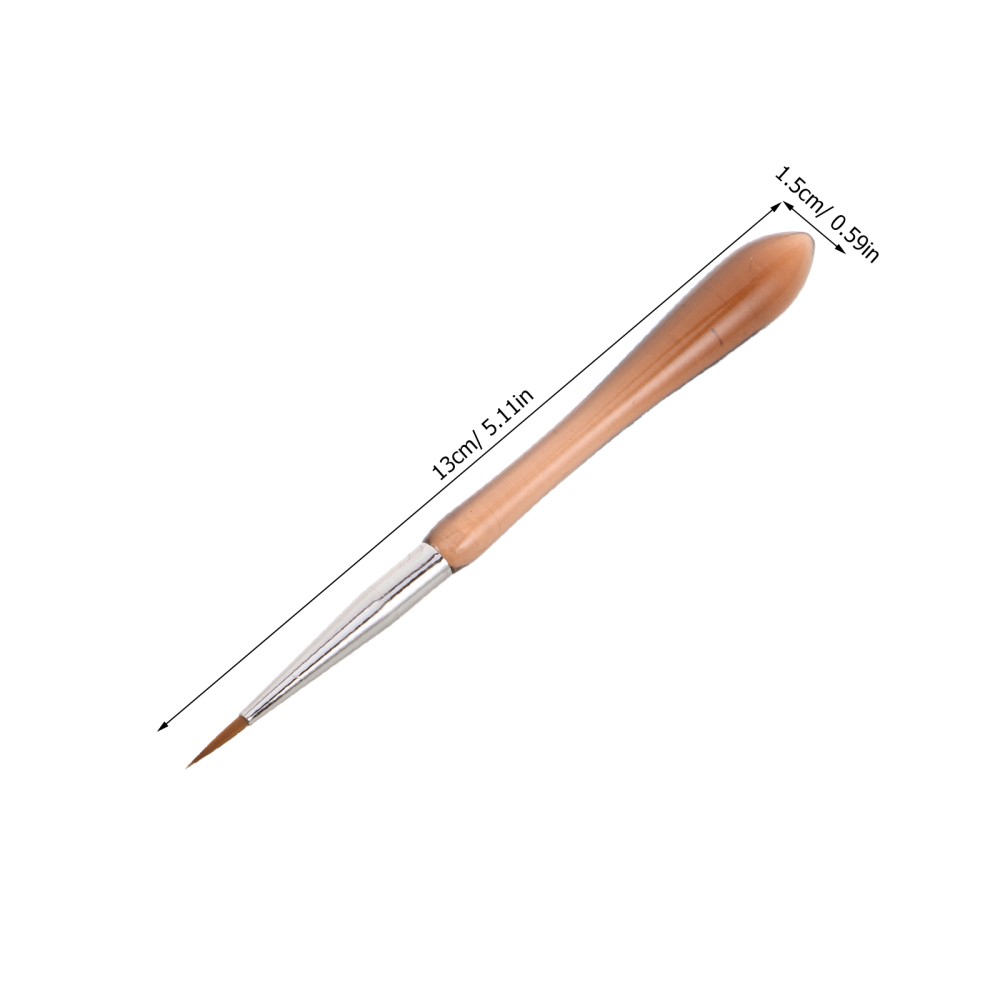 Nail Art Liner Pens Thin Nail Liner Brushes Japanese Style Detail Brush for Gel
