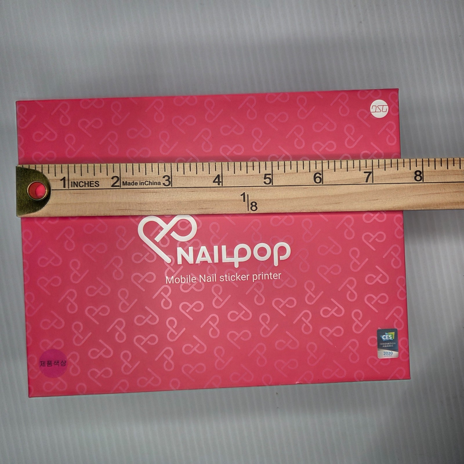 New *SEALED BOX* NAILPOP Mobile Nail Sticker Printer NP100 Pink