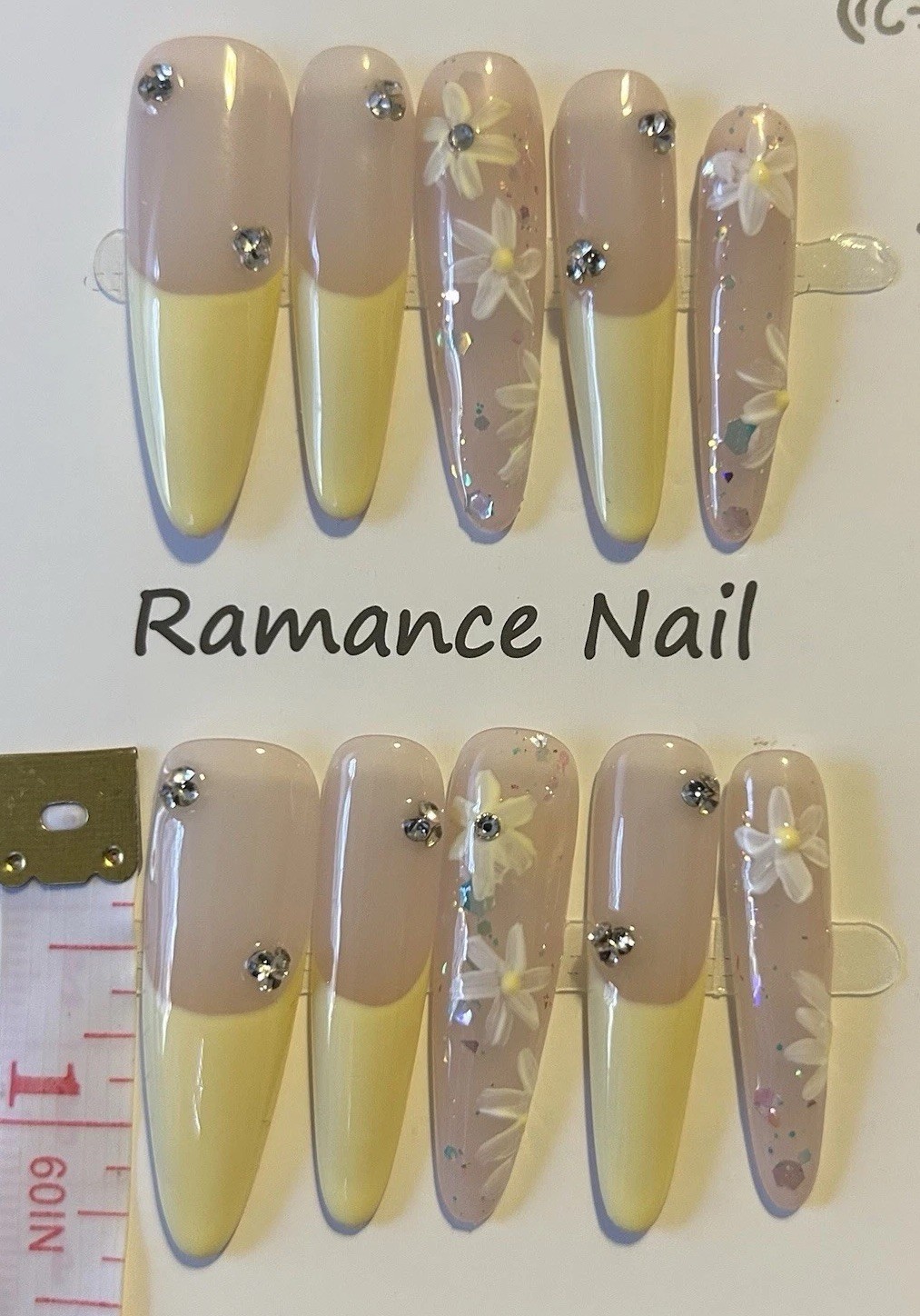 Acrylic Extra Long Press-On Nails