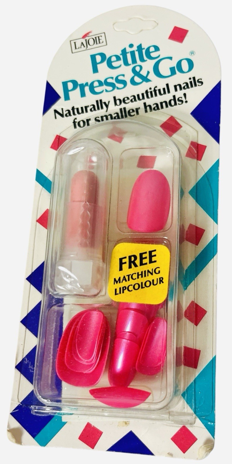 Vintage Lee Press On Nails Lot Of 15 Sets Pink, Red, White Purple -NEW OLD STOCK