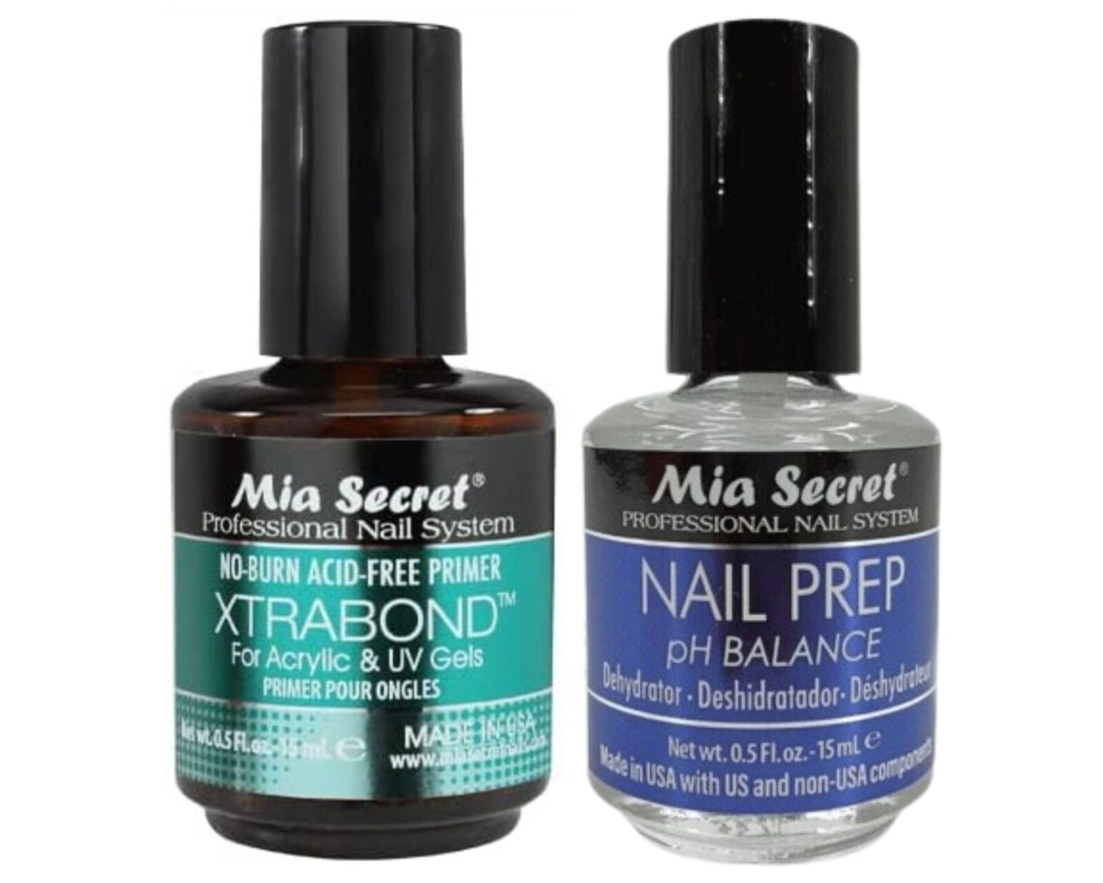 Mia Secret Nail Prep (NP-30) & Xtrabond Primer 0.5oz (PR100)