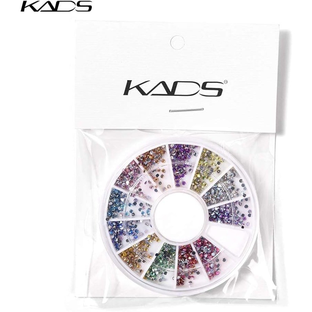 Valentine’s Day Nail Art Decorations 600 Pcs Crystal Glitters Rhinestones