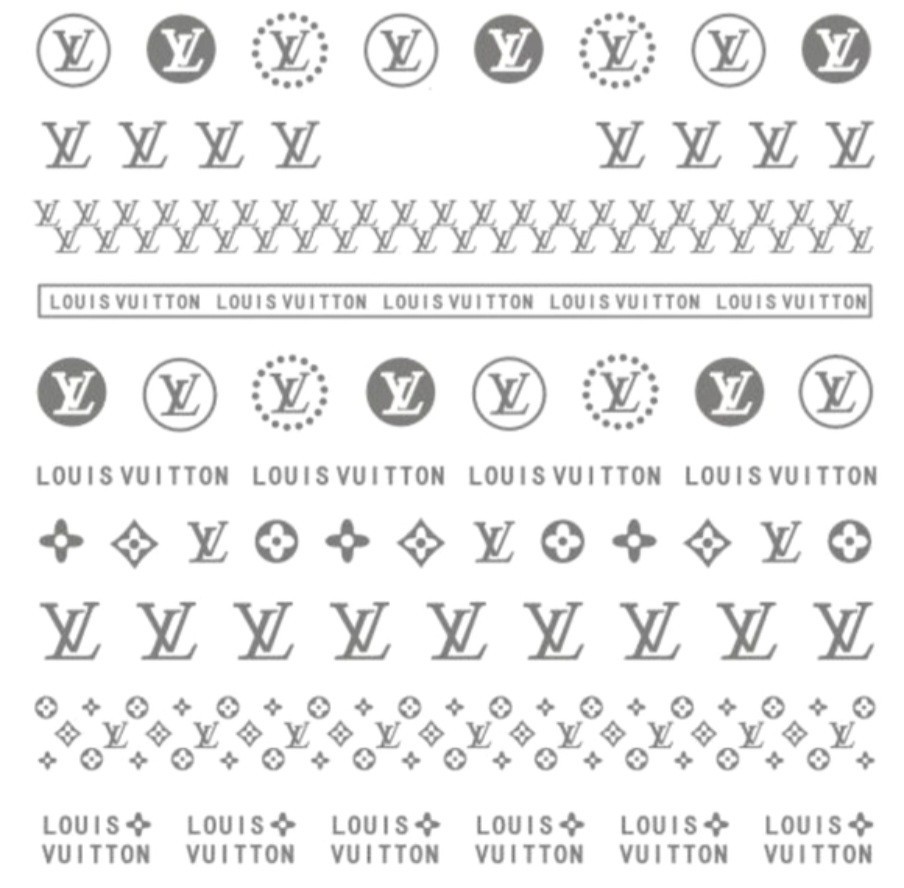 NWT NAIL ART DESIGN SELF-SEAL STICKERS N°39 SOLID SILVER!