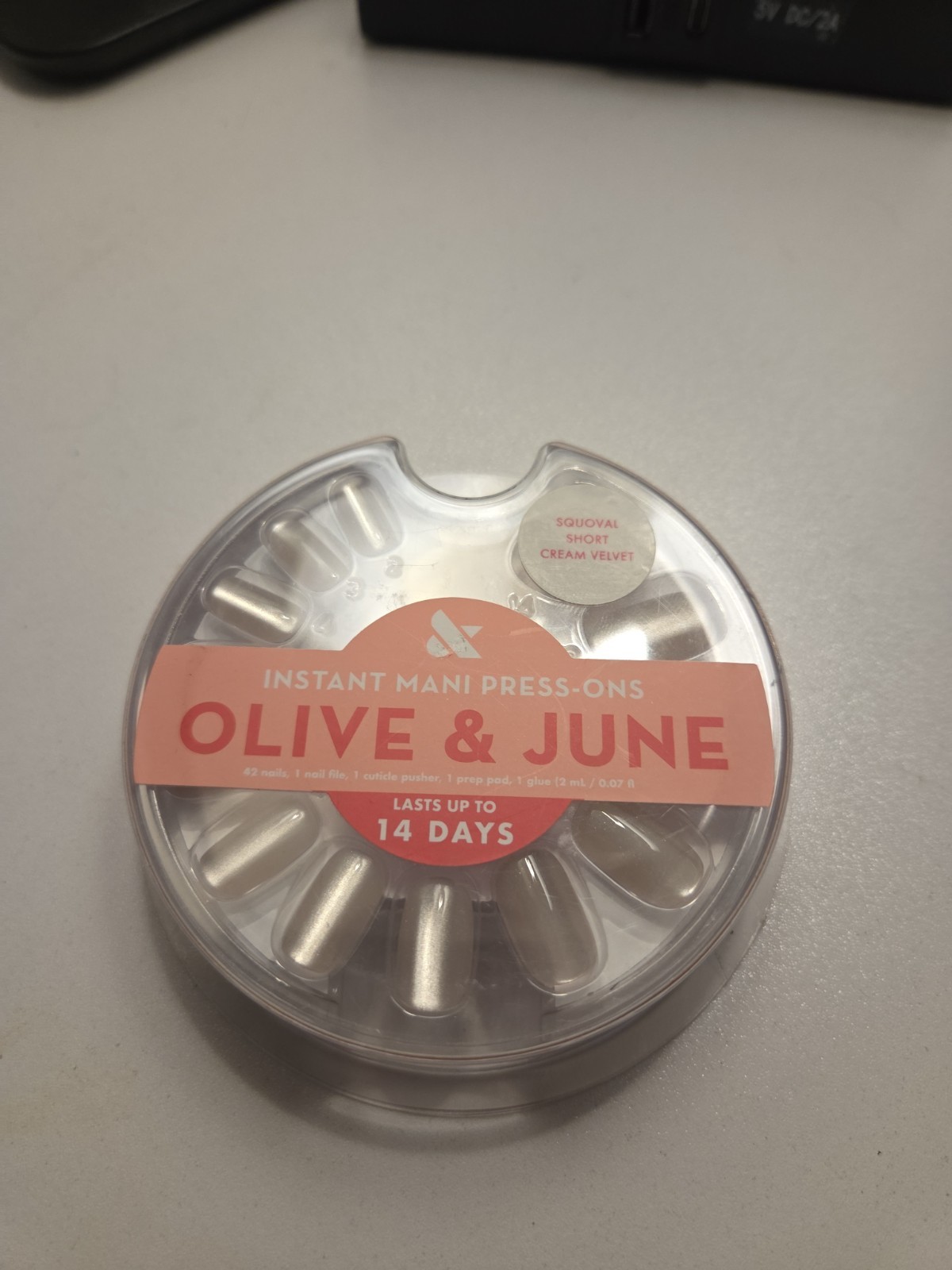 olive june press on nails