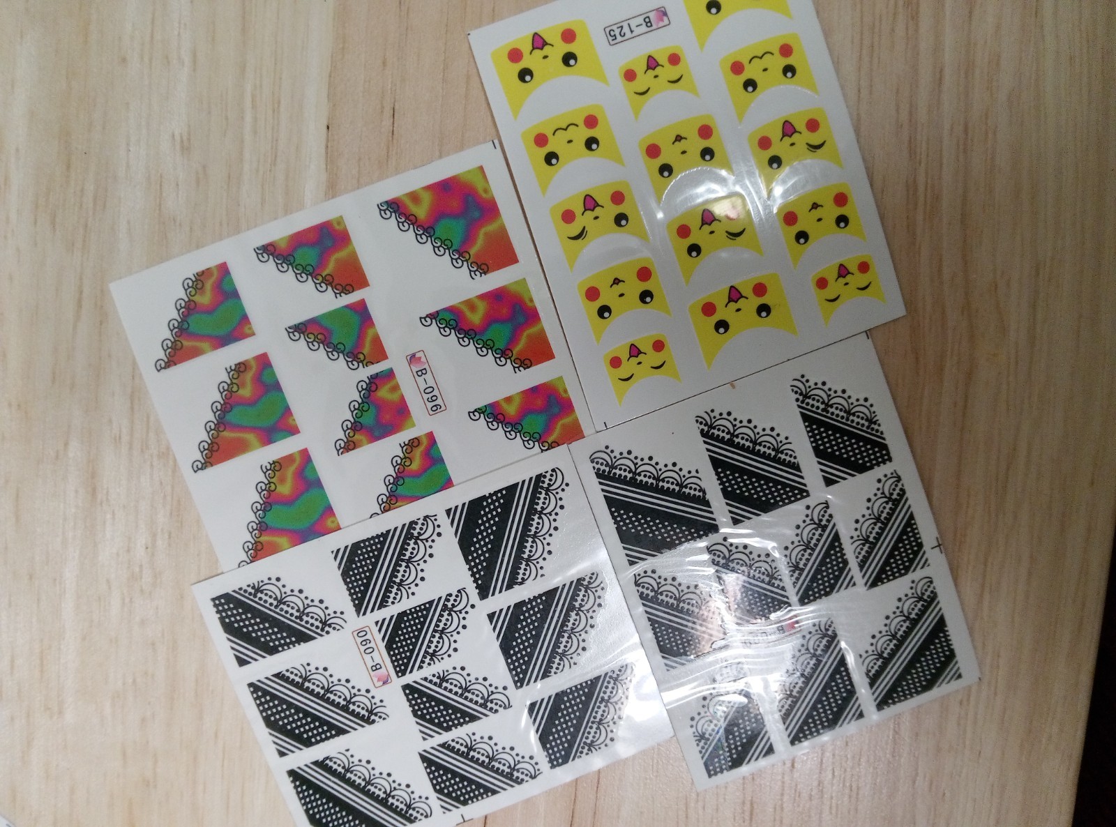 50 Sheets Of Nail Art Stickers