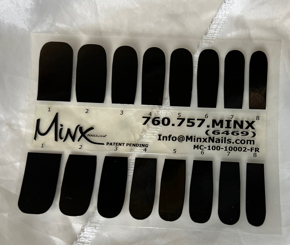 Minx Foil Nail Cover Nail Art Sticker Manicure Wraps