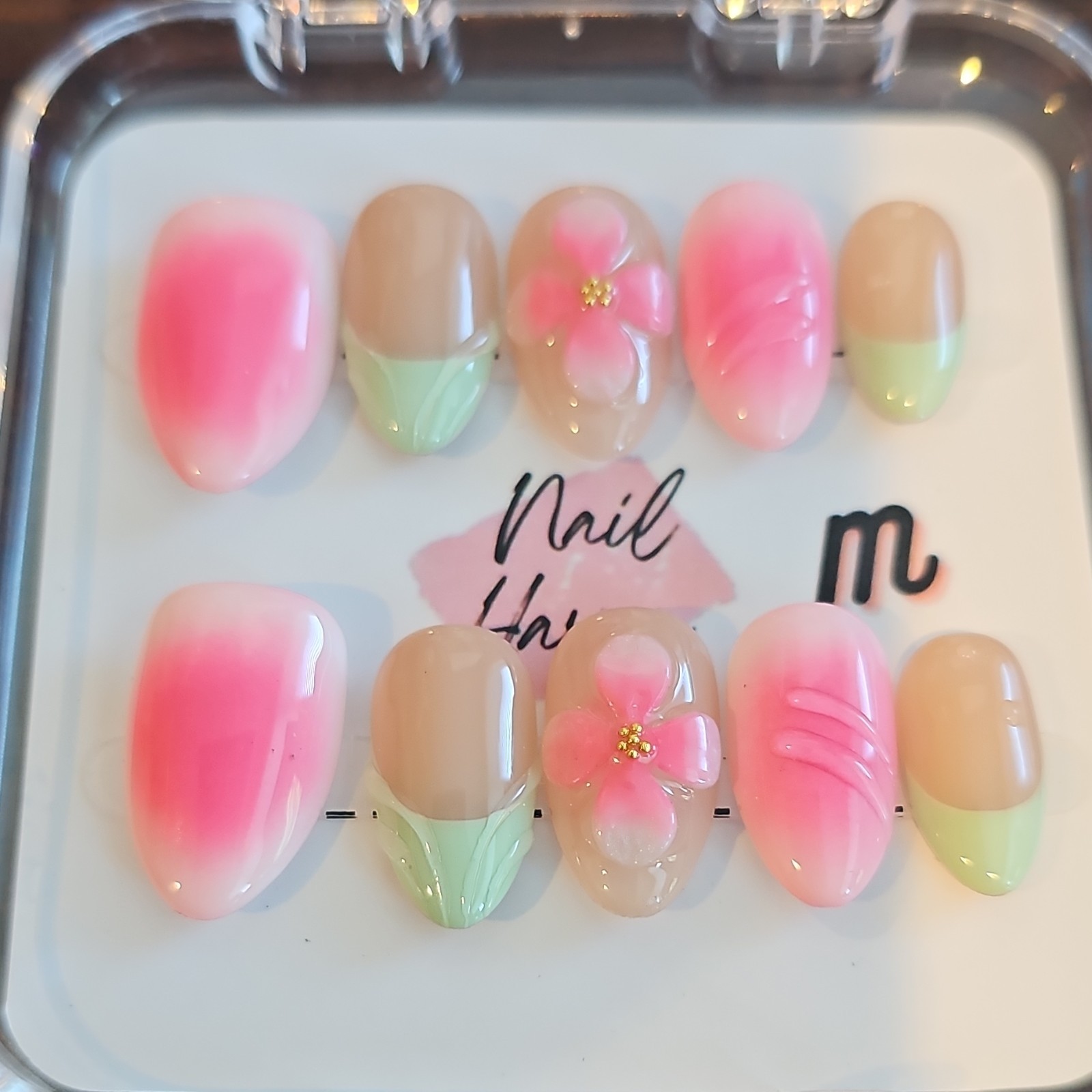Nail Haven Oval Short Press-On Nails