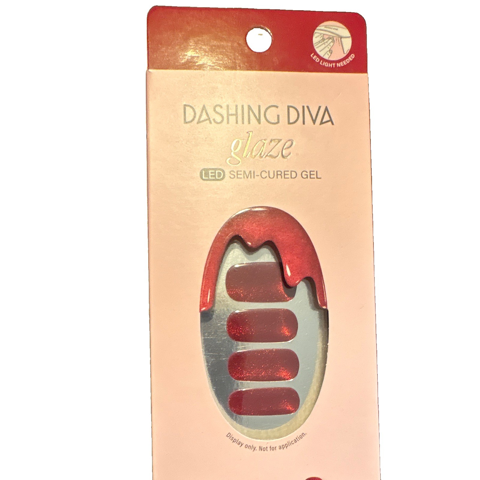 Dashing Diva Glaze LED Semi-Cured Gel Strips and Ohora Brand New in Box