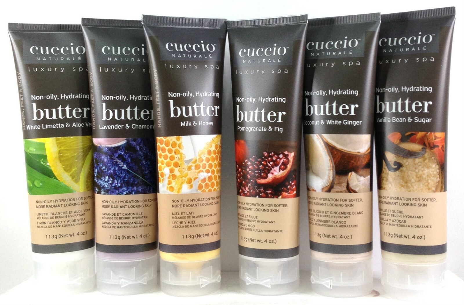 CUCCIO Naturale – Hands,Feet & Body Care Butter Blend 4oz/113g – Pick Any
