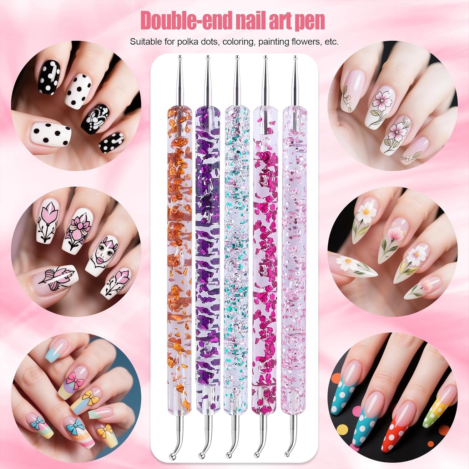 Nail Dotting Tools 32PCS Set in Various Colors