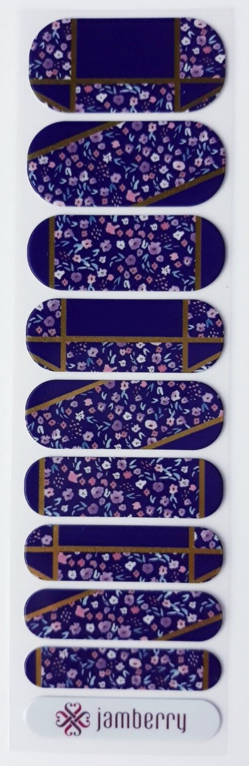 JAMBERRY WHAT ABOUT LOVE HALF SHEET NAIL WRAP SEPTEMBER 2018