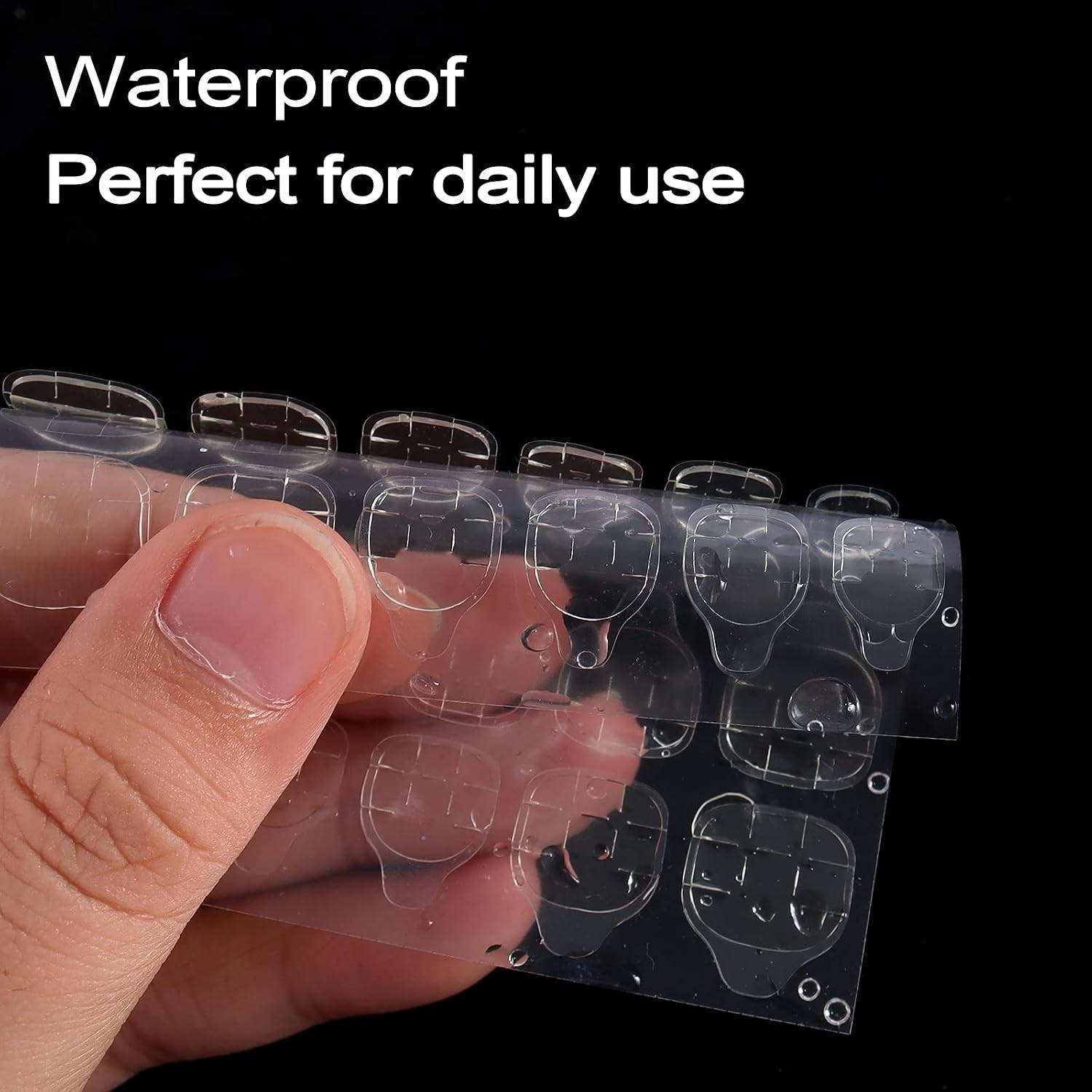 High Viscosity Adhesive Tabs – 720 Pcs for Acrylic Fake Nails & Easy Removal