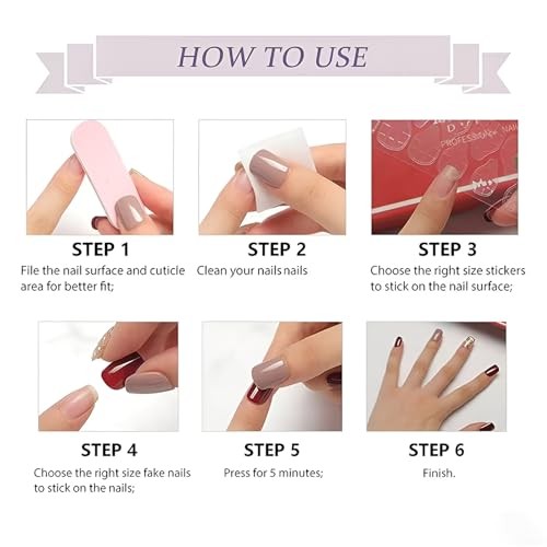 24Pc Chrome Press On Nails Medium Square Fake Nails Metallic normal-nails6