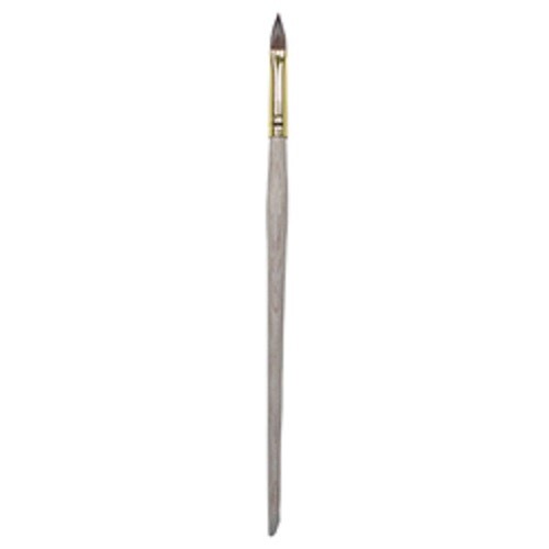 DL Pro Kolinsky Large Acrylic Nail Brush With Wood Handle NEW FREE SHIP