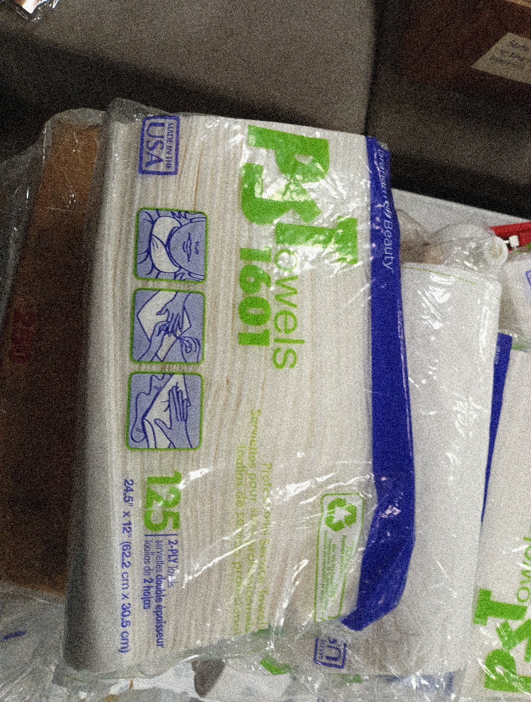 GRAHAM- Professional PST 1601 2-Ply Towels – 125 ct, 622