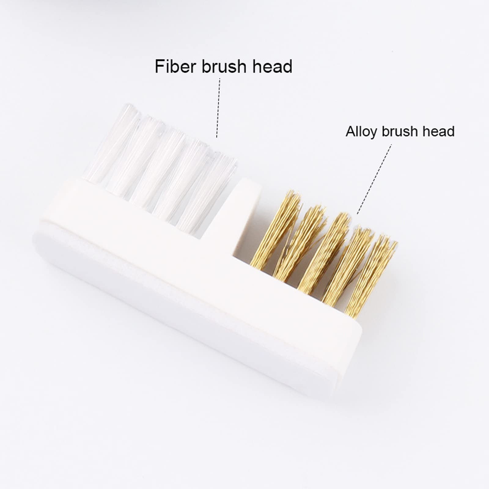 Nail Drill Bit Wire Cleaner Brush, Nail Art Cleaner Tool for Salon or Home Us…