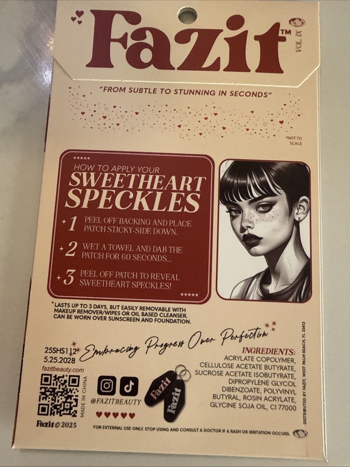 Glow Up Makeup Patches – Cute Glitter Face Accessories for Women