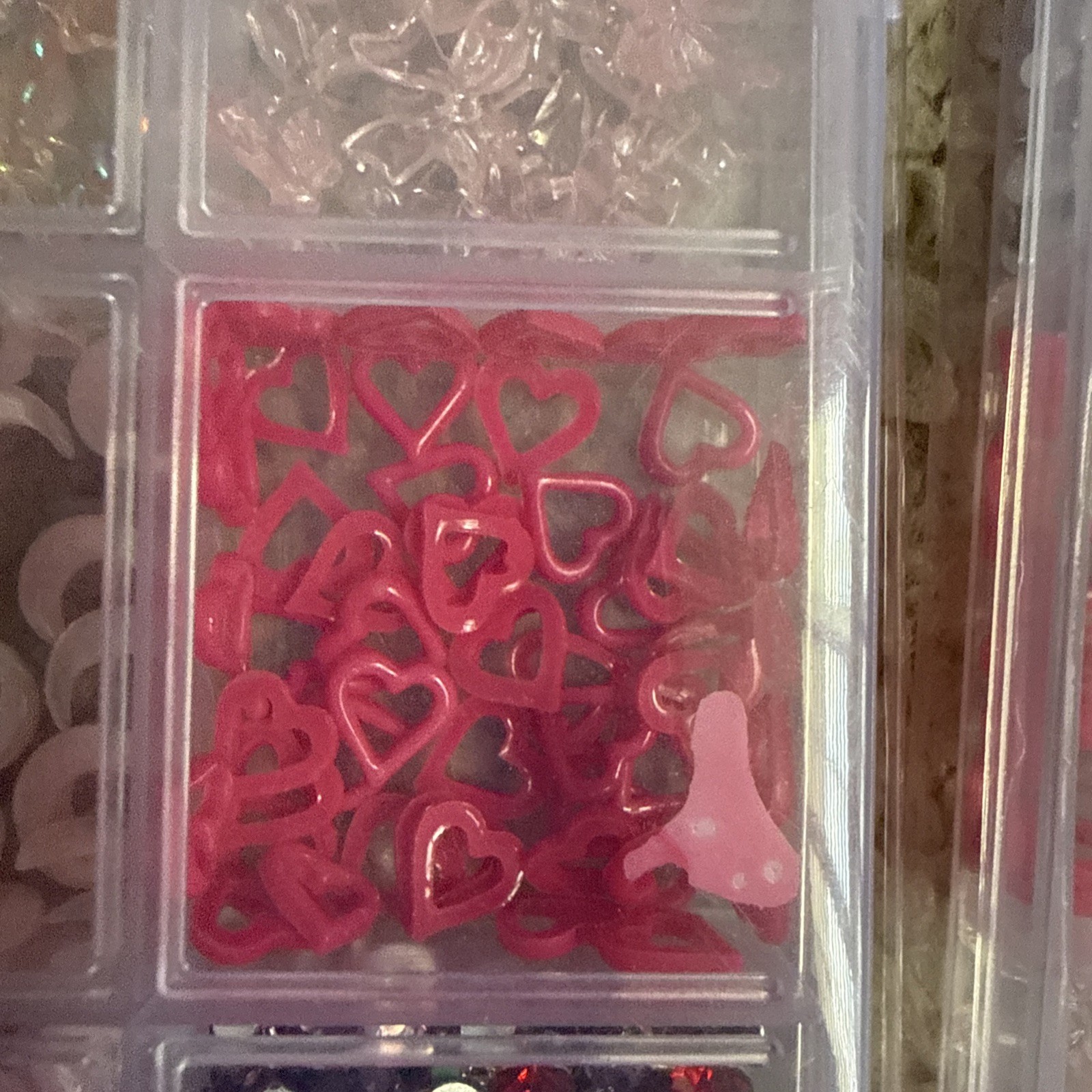 3000 Nail Charms Pieces Multi Shape New