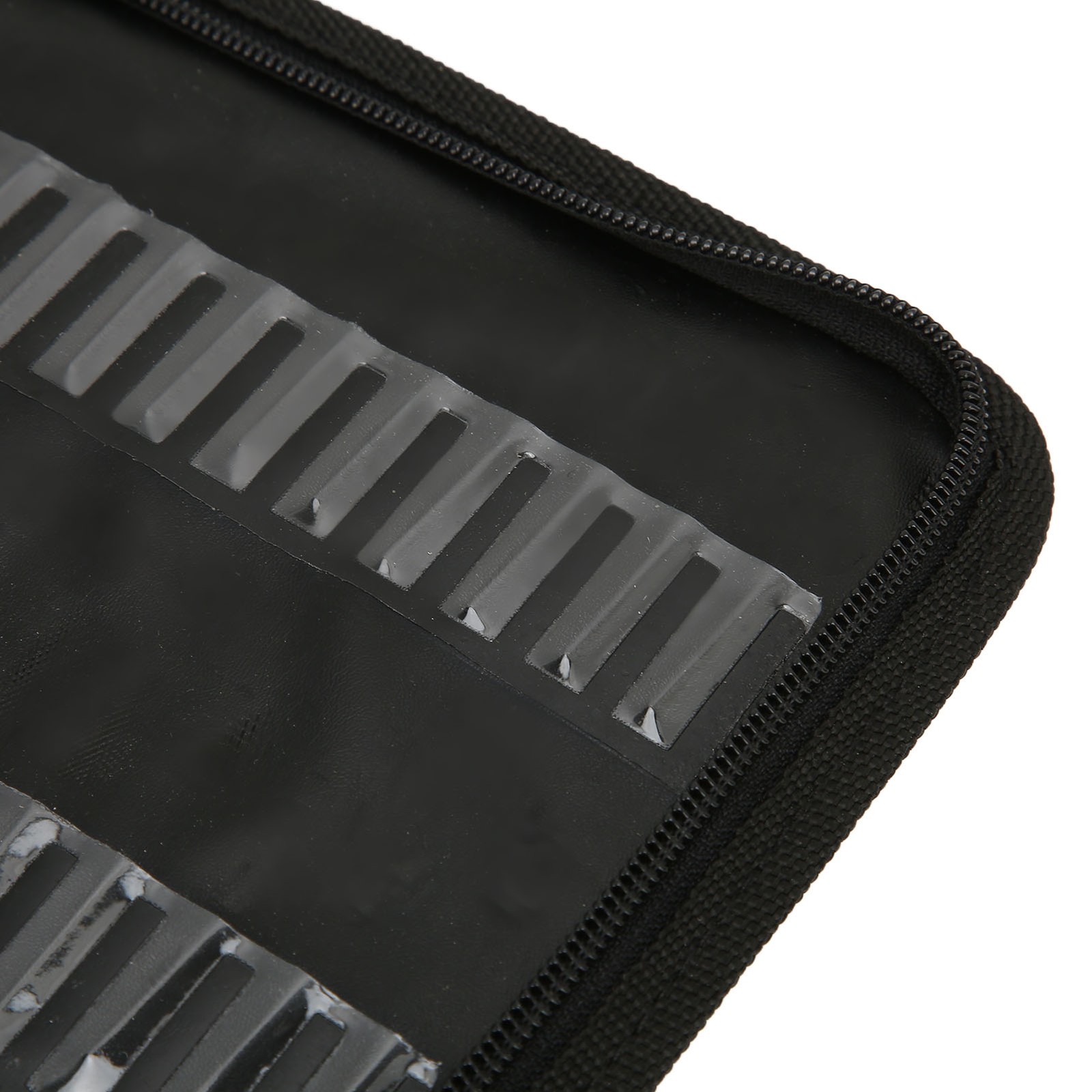 Nail Drill Bits Storage Bag Large Capacity Dustproof Portable Nail Drill Bits