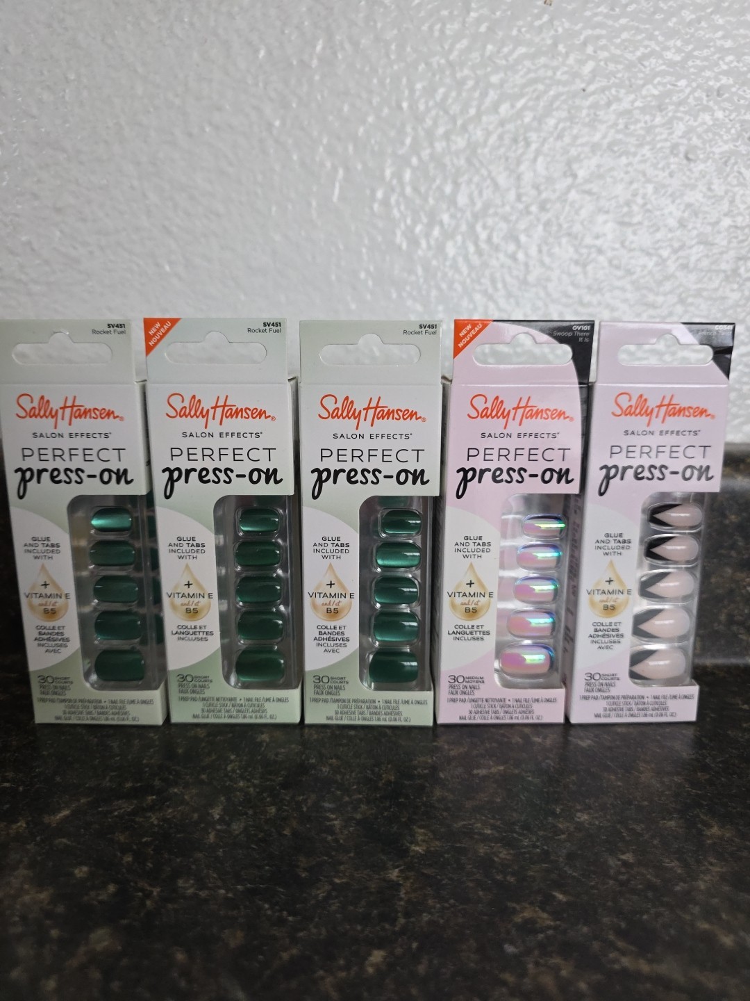Sally Hansen Salon Effects Perfect Press On Nails 30 Count Choose Your Style