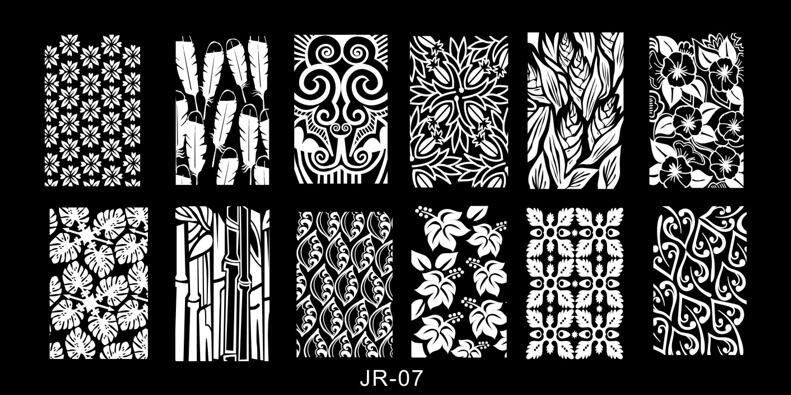 1Pc Nail Art Stamp Plate Geometric Line DIY Stamping Image Plate 6*12CM Nail Sta