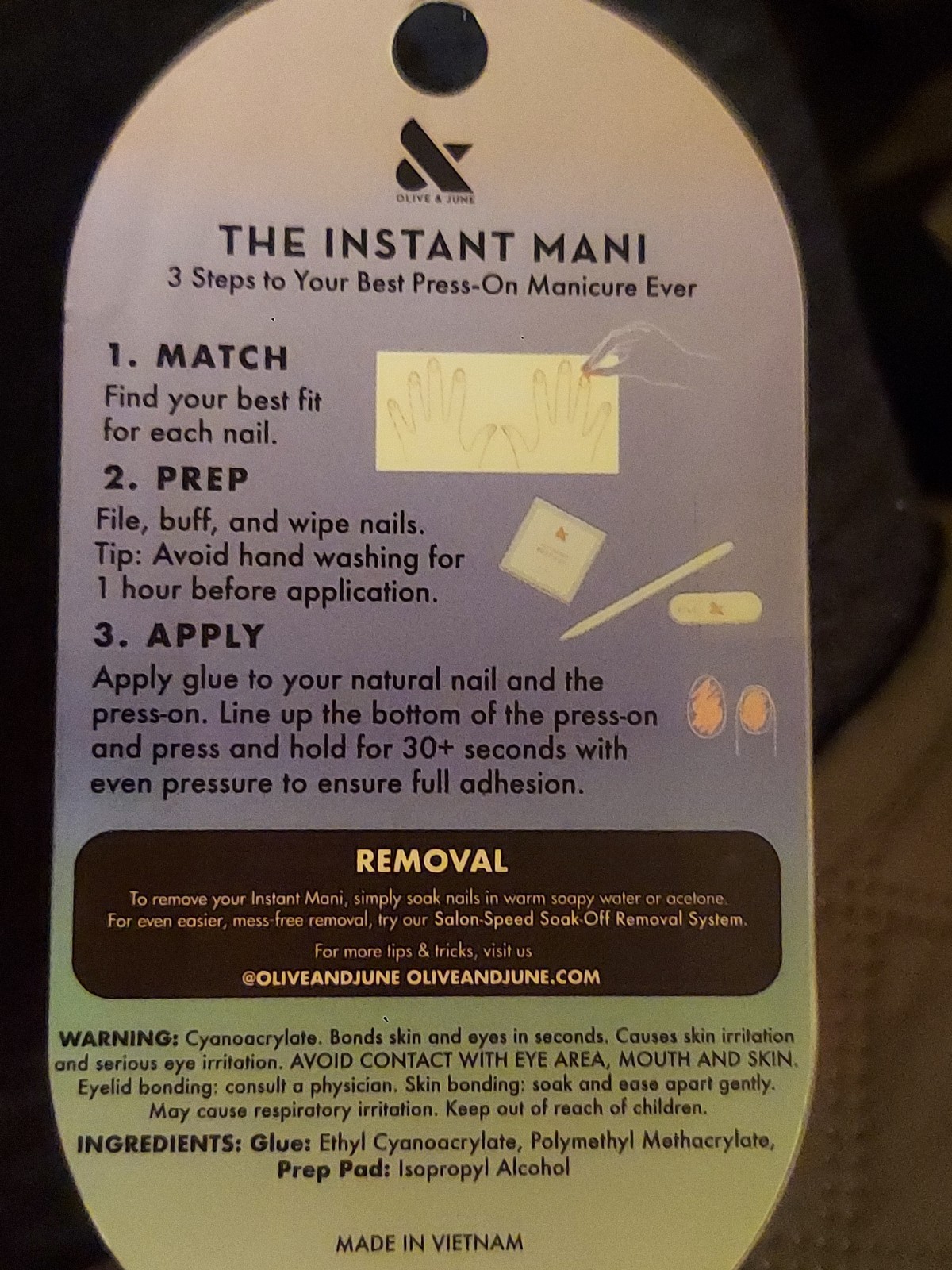 Olive & June 1 14 Day Super Stick Mani 2 7 Day & 1 Tree Hut Firming Scrub Lot