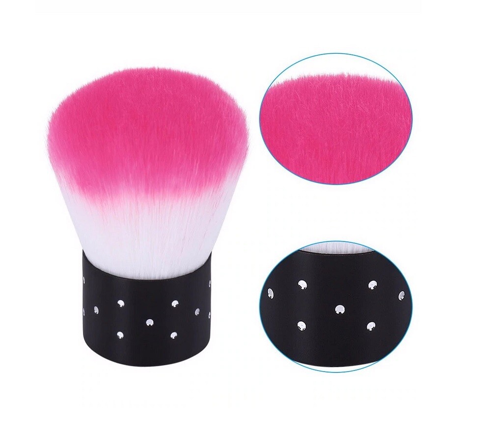 Nail Dust Brush Set – Acrylic & UV Gel Powder Art Remover, Cleaner Brushes