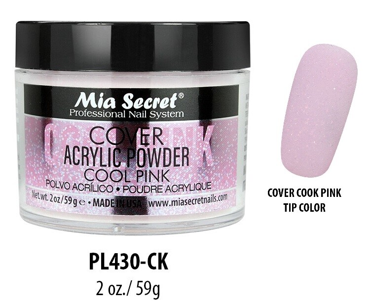 Mia Secret Professional Nail Cover COOL PINK Acrylic Powder – Choose Size