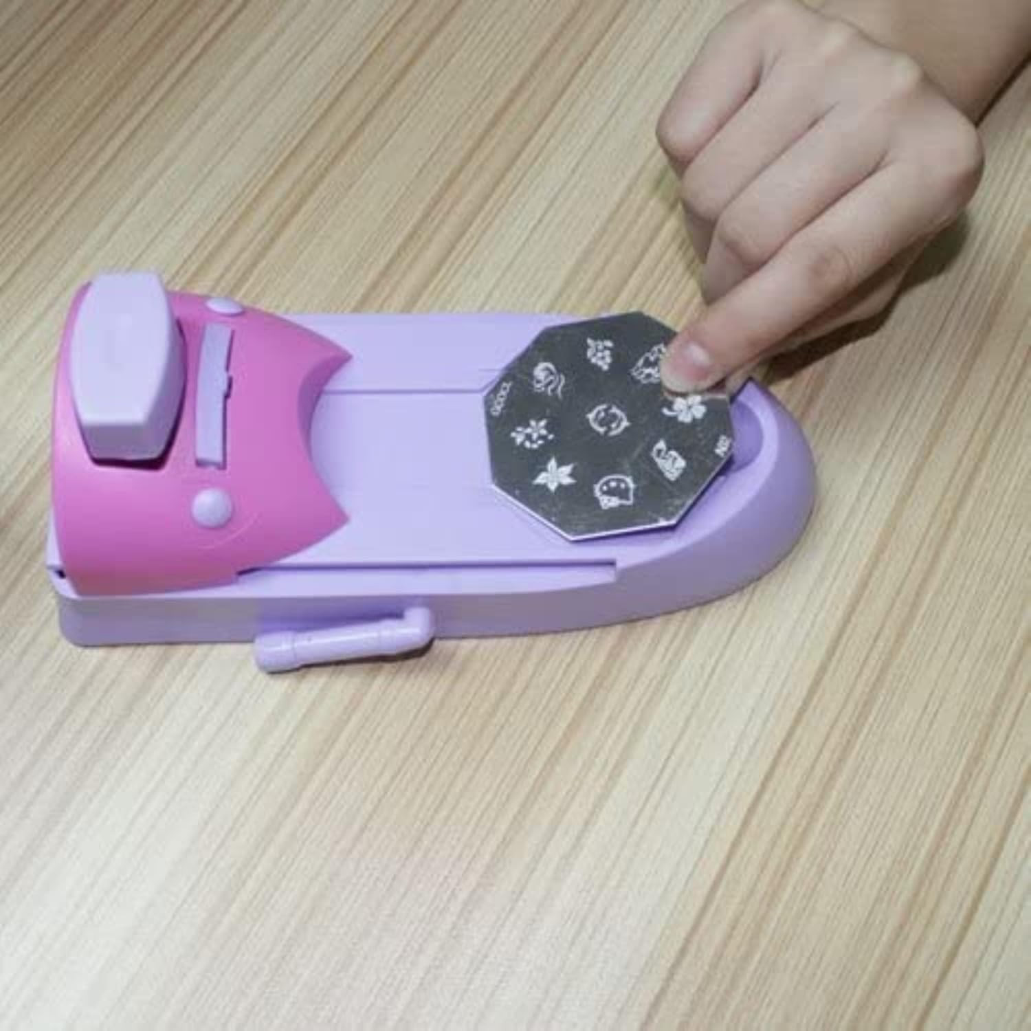 Fashion Ladies Home DIY Nail Art Drawing Polish Stamper Printer Machine Nail Sta