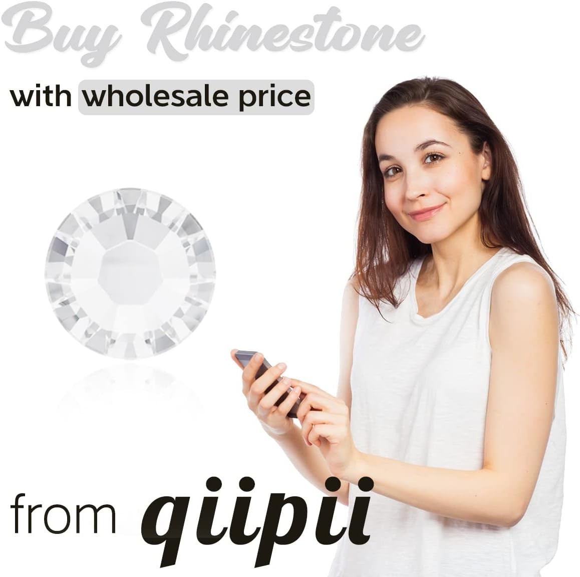 Bedazzling Flatback Glass Rhinestones Perfect for Crafting & DIY Nail Art Decor