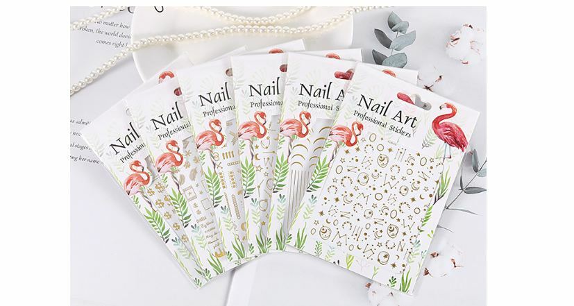 Nail Stickers Nail Art DIY Waterproof Decal Galaxy Star Moon Chic horoscope US
