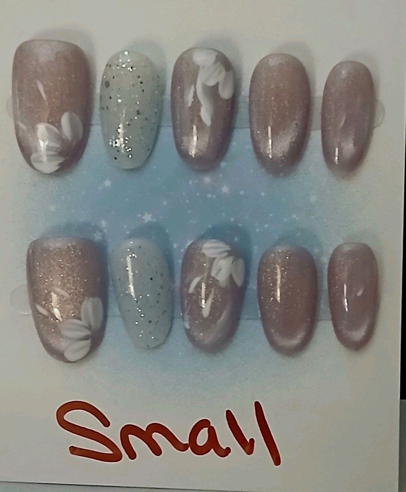 Unique Press-On Nails Size Small