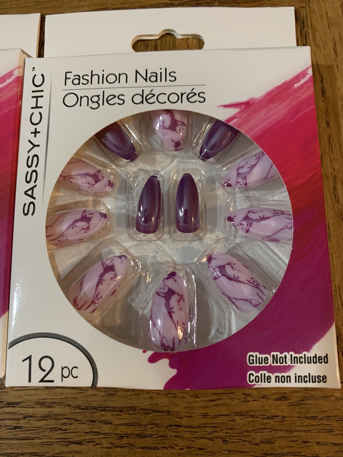 2ea Packs Sassy + Chic Fashion Nails For Adult-Brand New-SHIPS N 24 HOURS