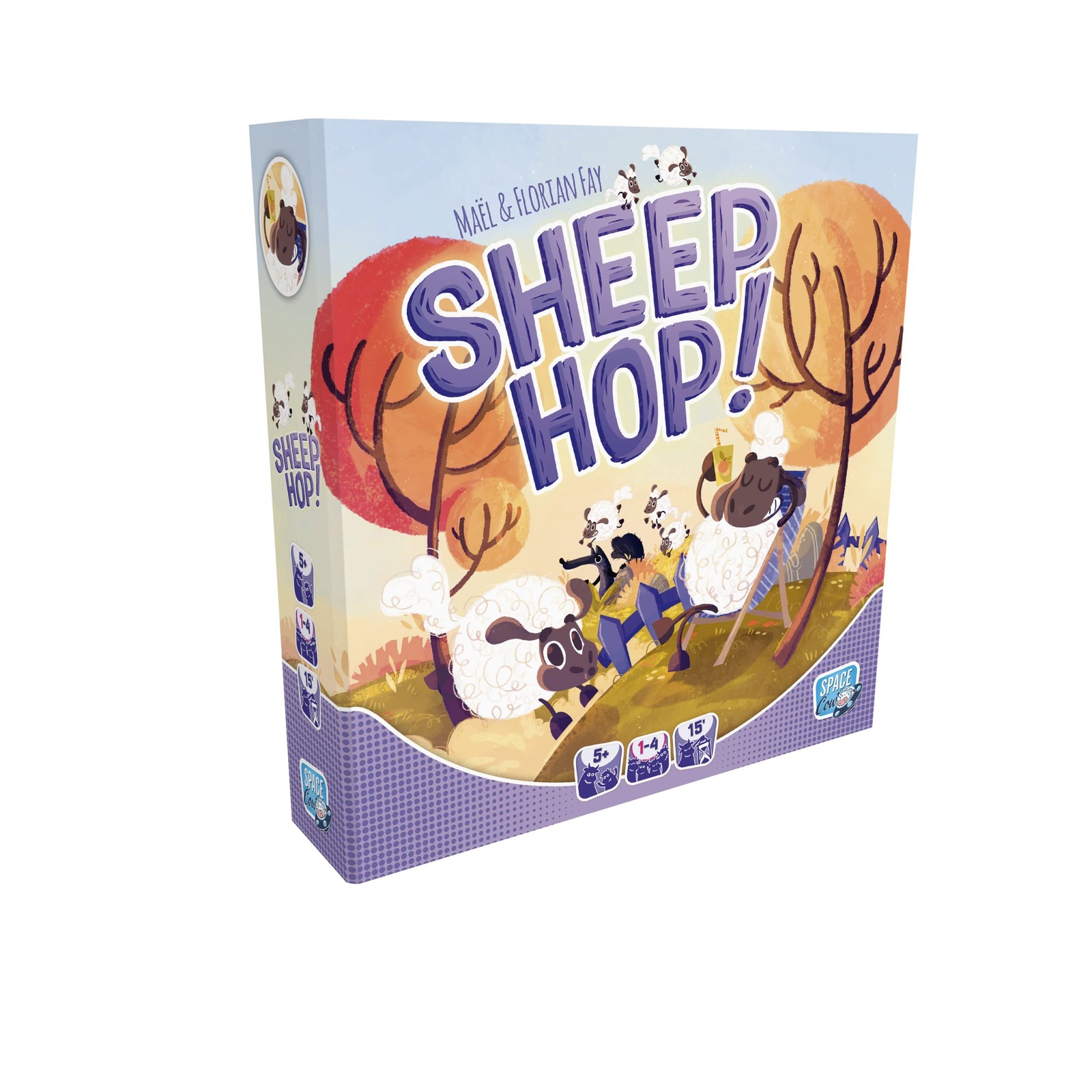 Sheep Hop Board Game – Cooperative Strategy Game, Fun Medium, Multicolor
