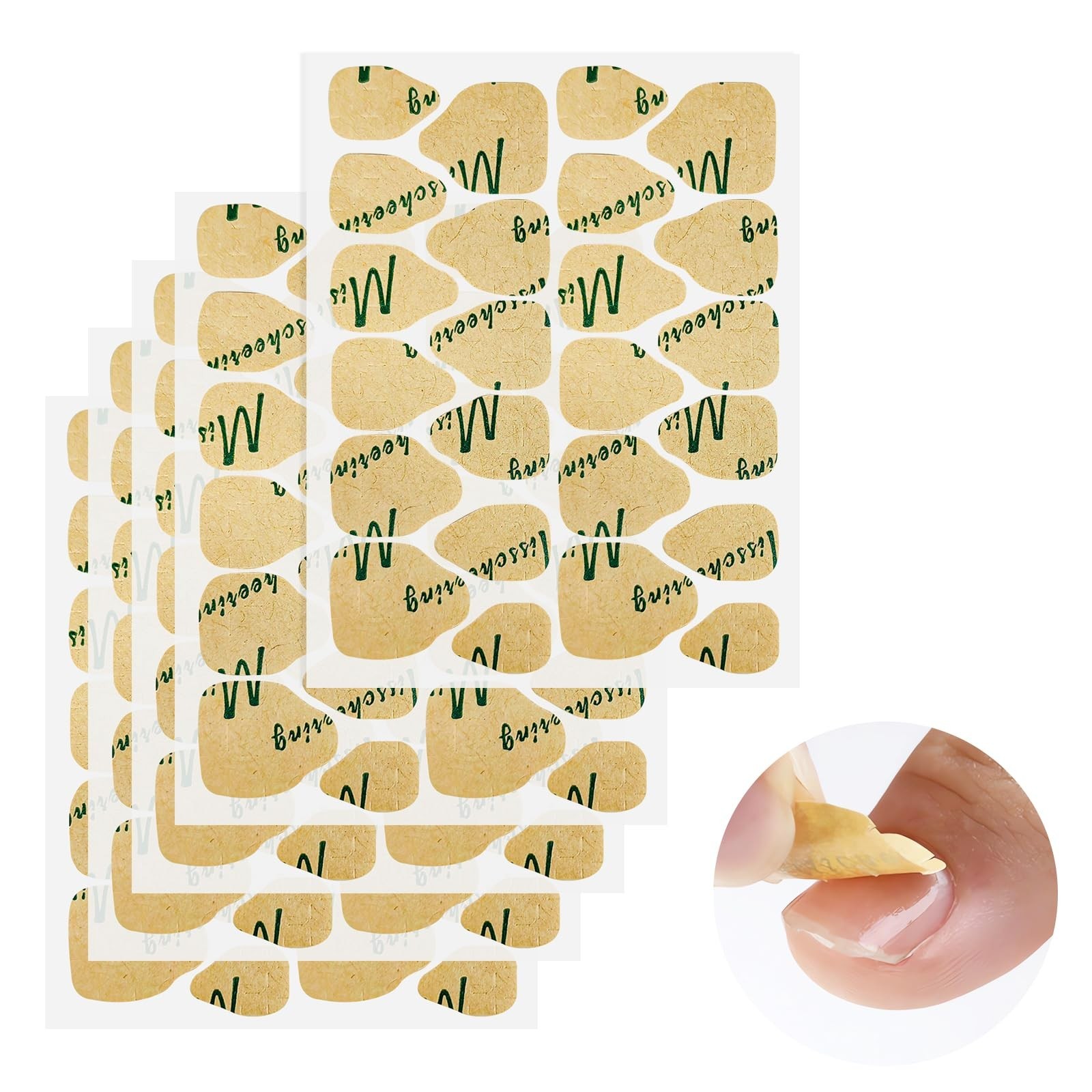 Press On Nail Glue Tabs 120PCS Waterproof Gel Adhesive Double Sided Tape New USA