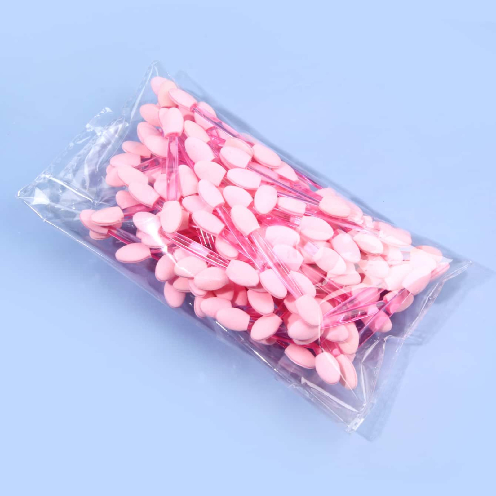 50pcs Sponge Brush Double-Ended for Gradient Nail Art with Handheld for Women
