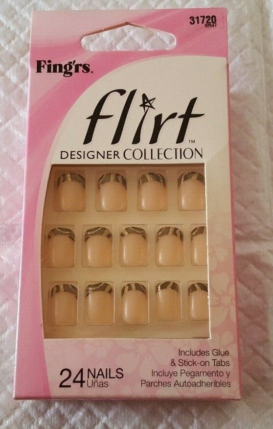 FING’RS Edge & Flirt Fashion Manicure Nails 24 ct – U Choose Style – New In Box