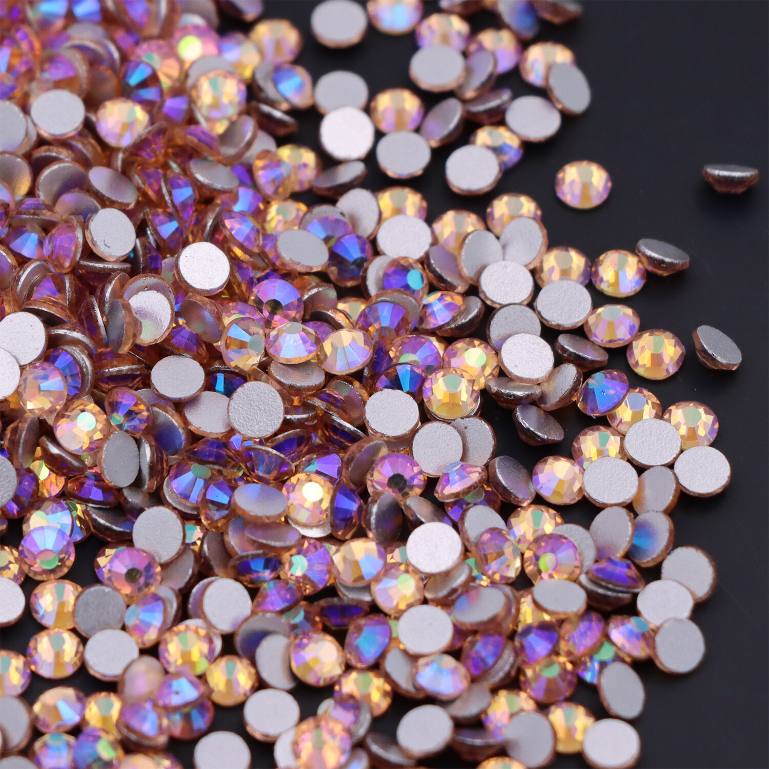 Crystal Clear No hotfix Flatback Rhinestones Glass Stone 3d Nail Art Decorations