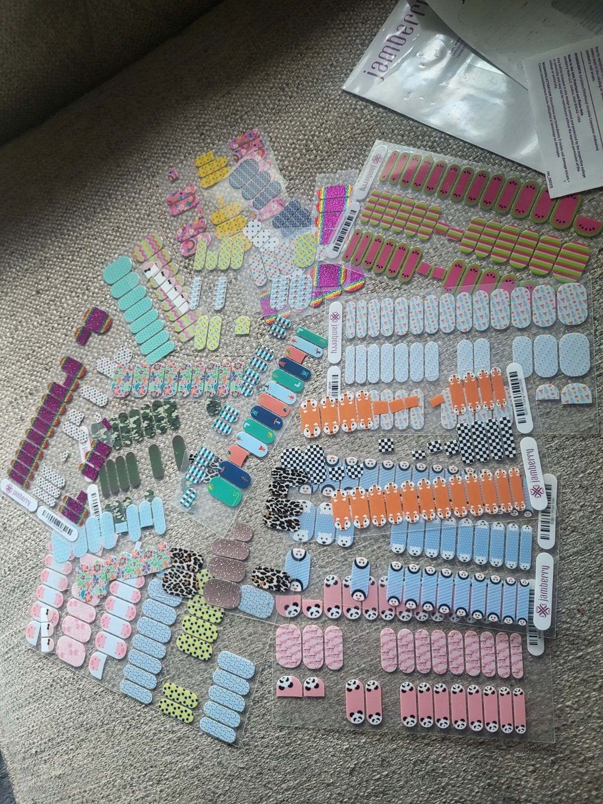 Jamberry Juniors Partials Lot
