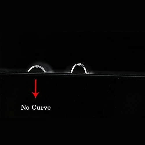 Nail Tips Square XXL Tips 500 PCS No C Curve Gel Tips Extra Long Square Straight
