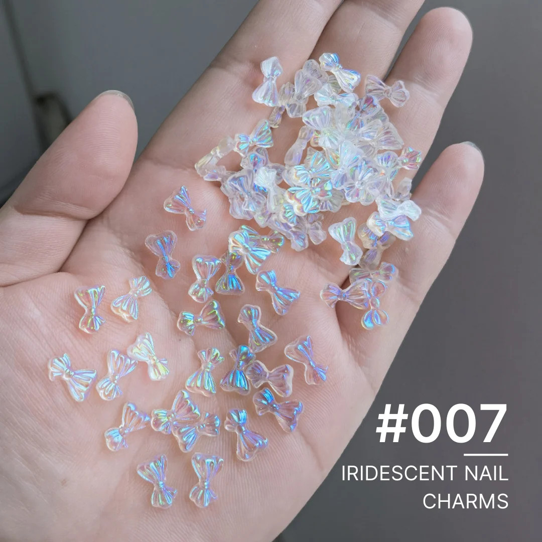 Iridescent Nail Charms