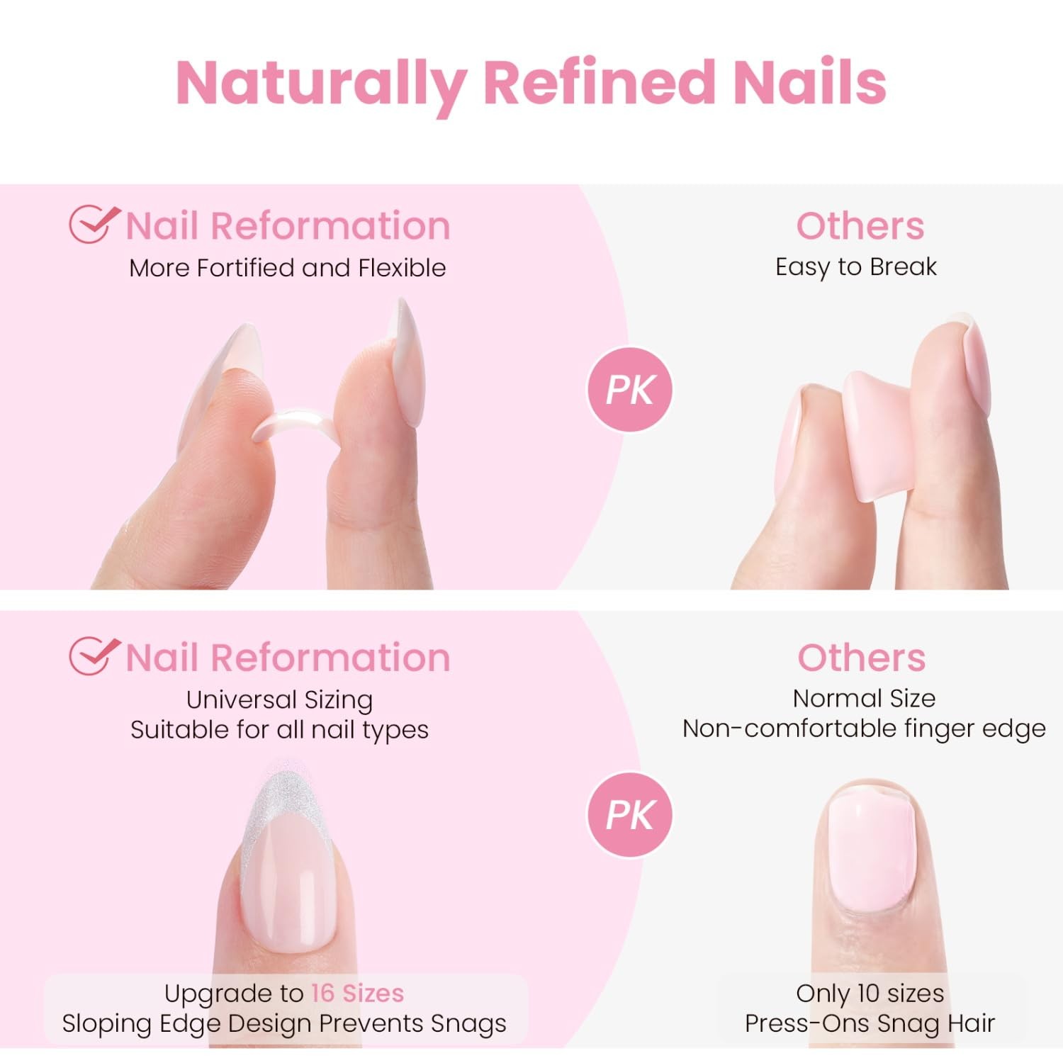 Nail Reformation Spa Day Blue Nails