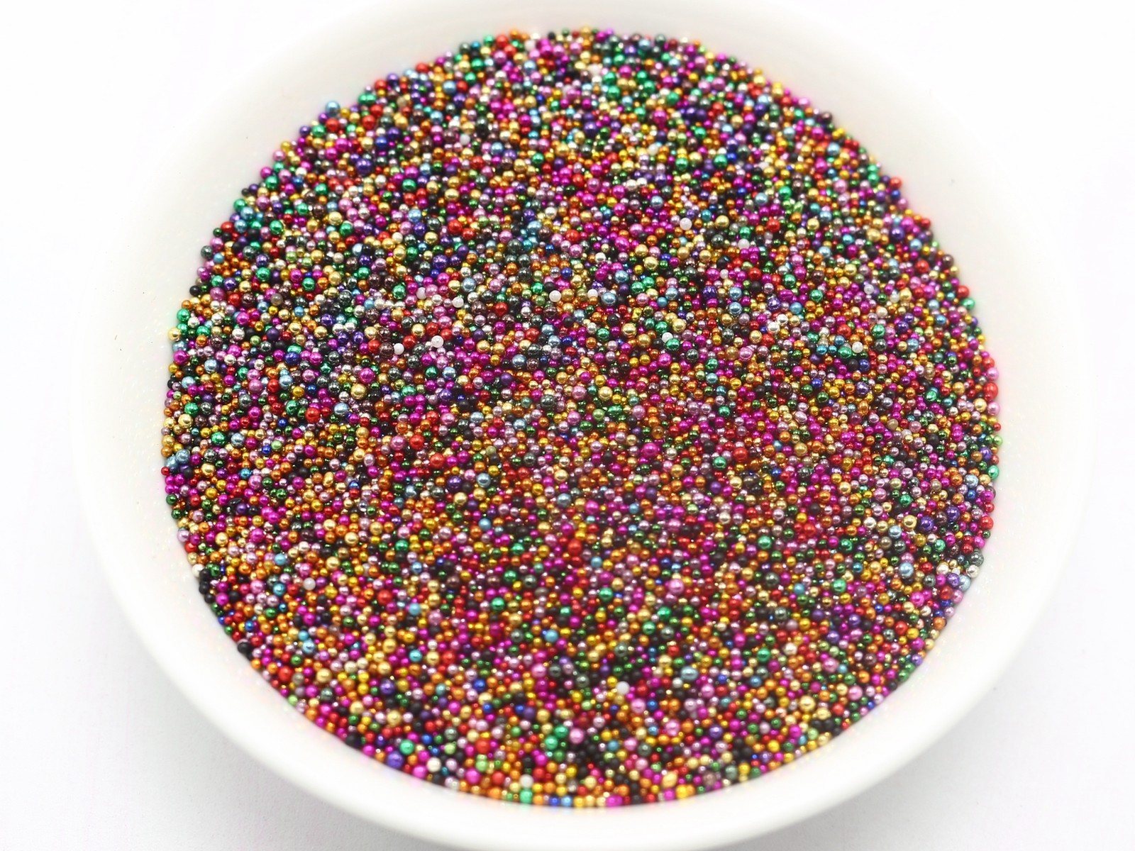 30gram Glass Caviar Beads 3D Micro beads Nail Art No-hole 0.8-1mm Storage