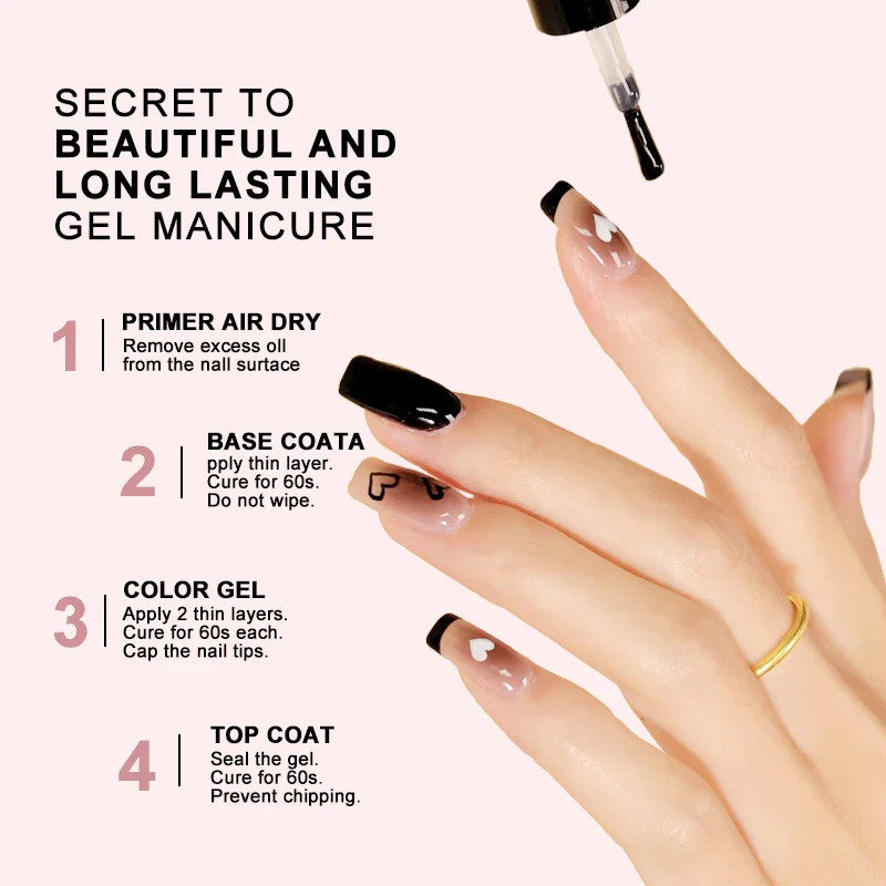 Complete Acrylic Nail Art Kit with UV LED Light
