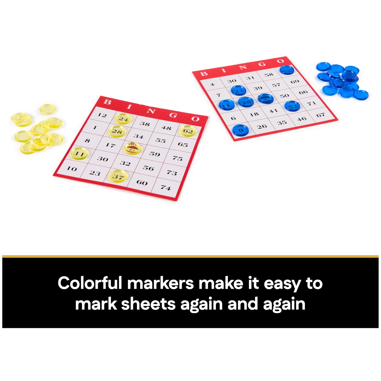 Spin Master Games, Cardinal Classics, Deluxe Metal Bingo One Size, Multicolor