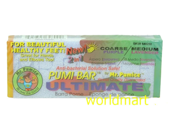 Mr. Pumice ULTIMATE PUMI BAR Extra Coarse Purple ( 2 IN 1 )