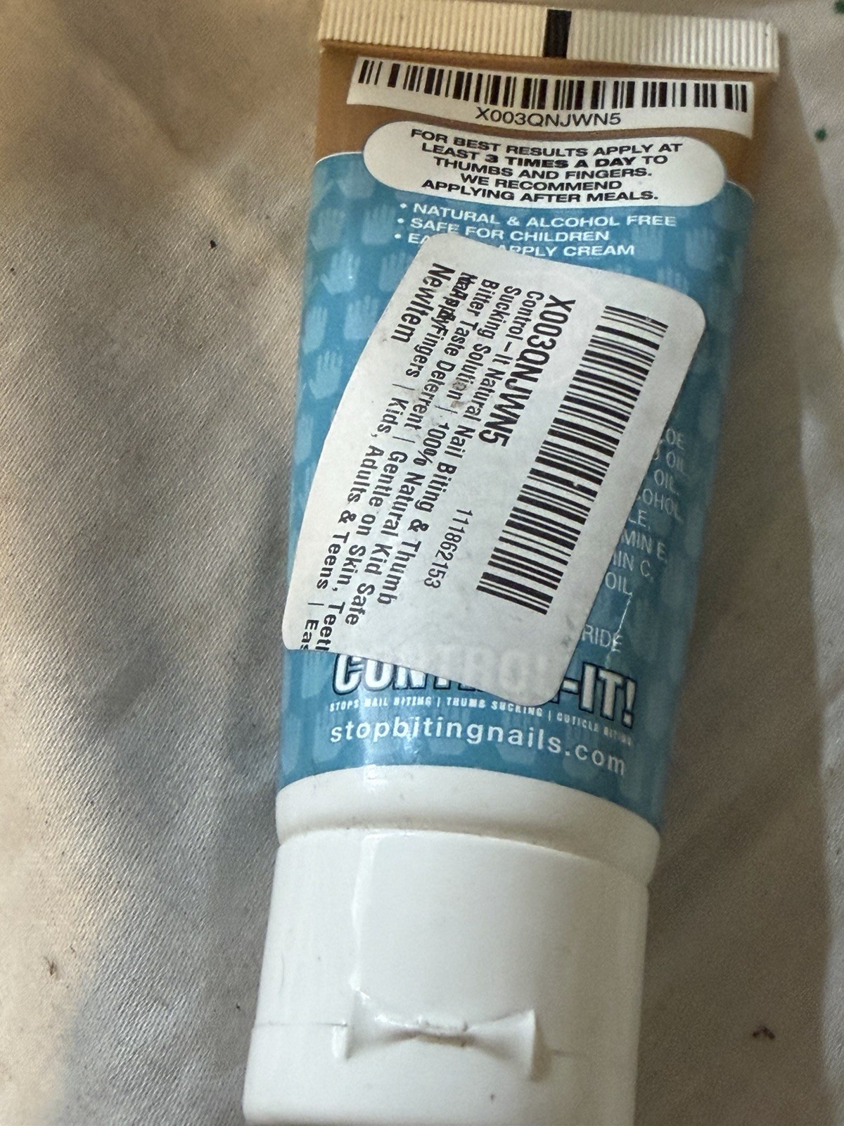 Control-It Natural Nail Biting & Thumb Sucking Solution | 100% Natural Kid Safe
