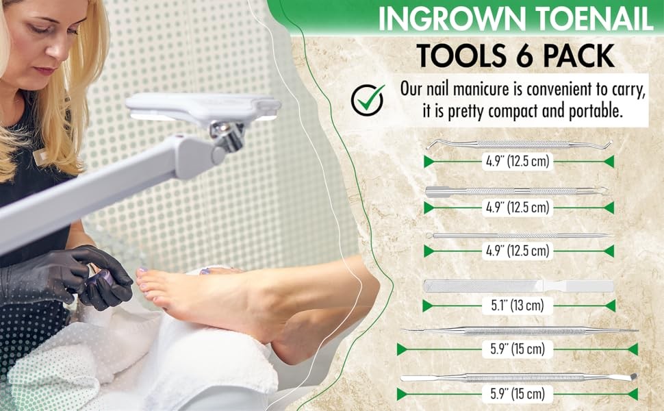 Ingrown Toenail Tool Kit, Ingrown Toenail Removal Kit: Ingrown Toenail